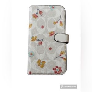 Coach iPhone 13 Pro Max wallet case.